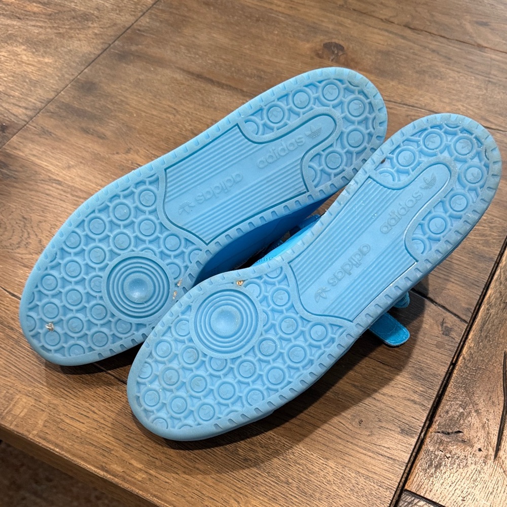 Adidas Men's Blue Forum Low - Picture 3 of 4